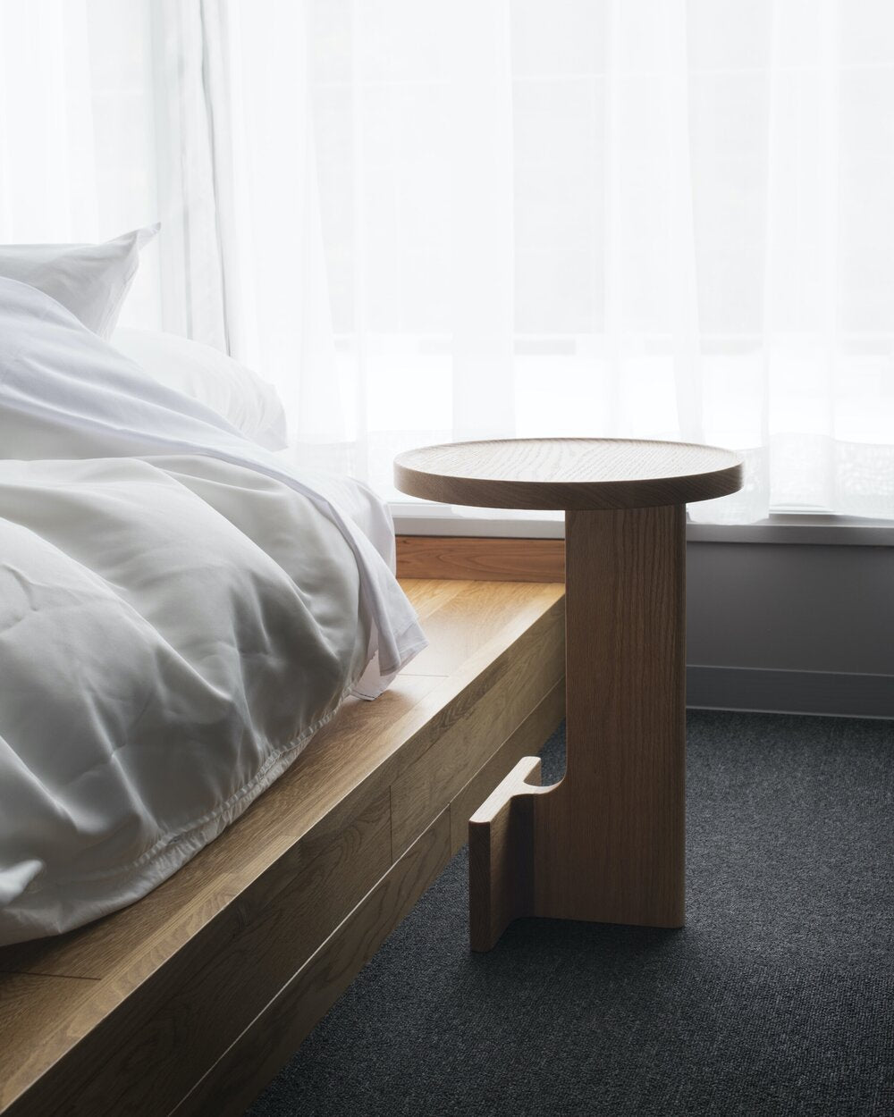 Beam Side Table
