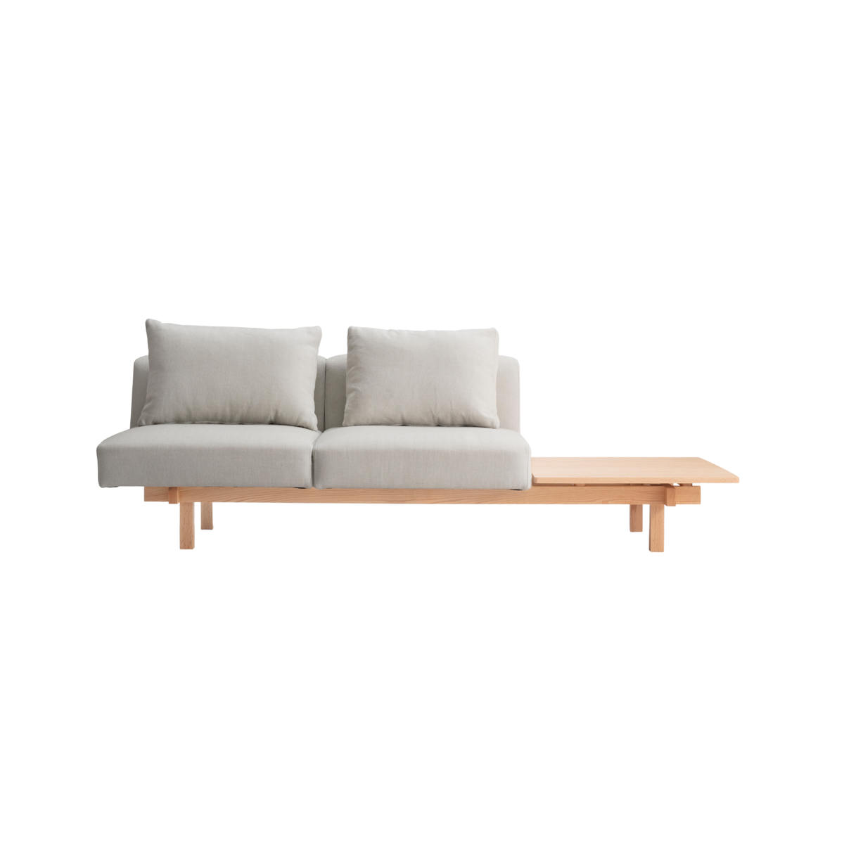Raft Sofa - 2 Seater with Side Table