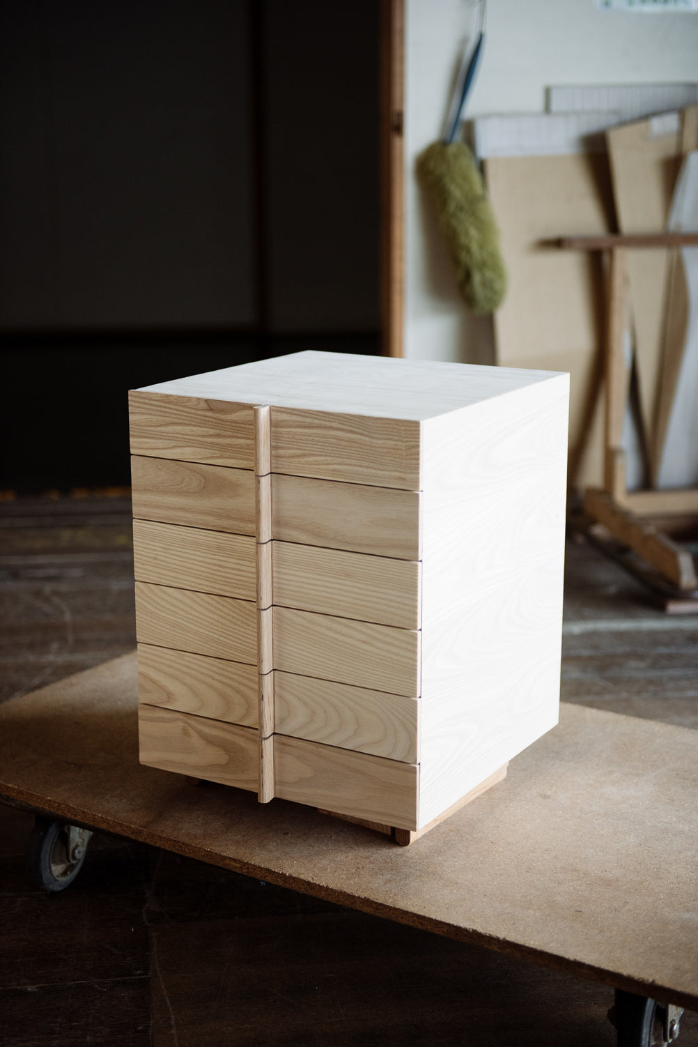 Column Night Table